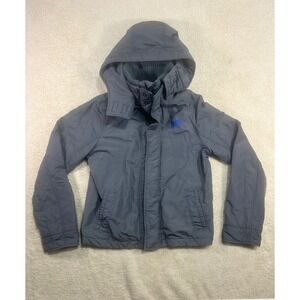 Abercrombie Fitch‎ Kids Boys Jacket Hooded Winter Gray A&F 1892 Size XL